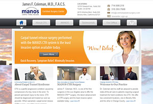 MANOS CTR Surgeon Site
