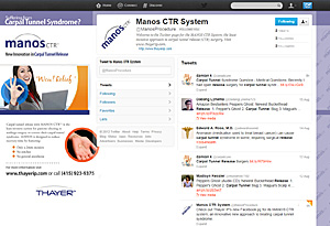Twitter 'Template' Page