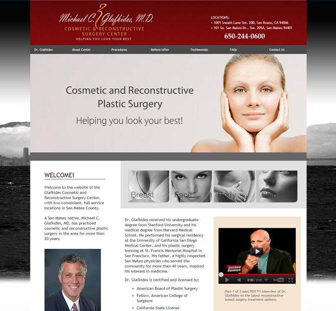 Surgeon websites | Sample 1
