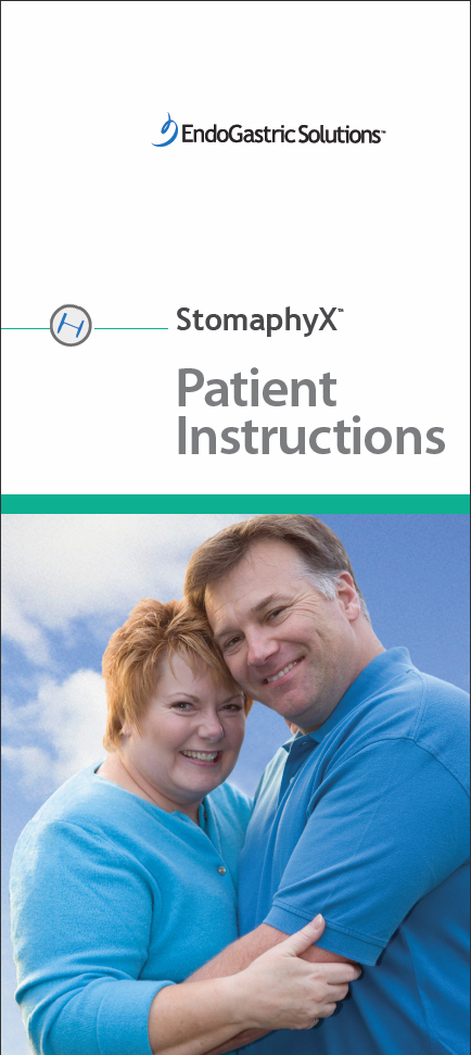 StomaphyX pre-op/post-op brochure